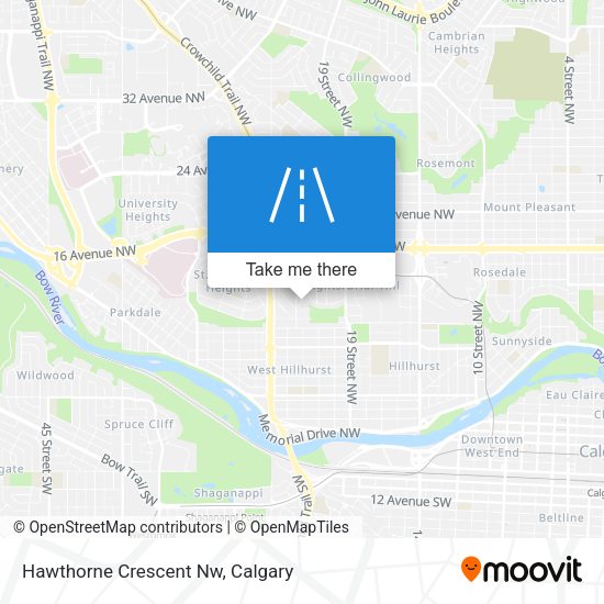 Hawthorne Crescent Nw plan