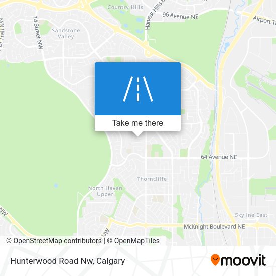 Hunterwood Road Nw plan