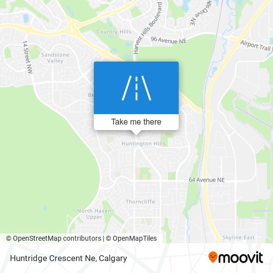 Huntridge Crescent Ne plan