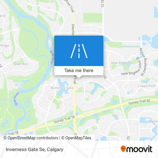 Inverness Gate Se map