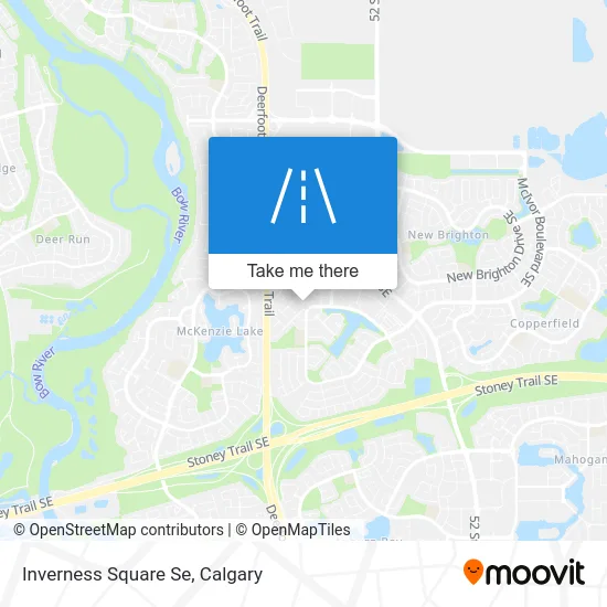 Inverness Square Se map