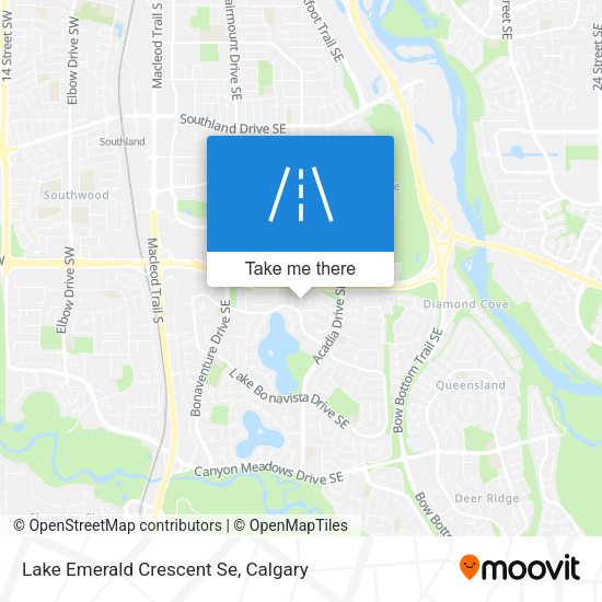 Lake Emerald Crescent Se plan