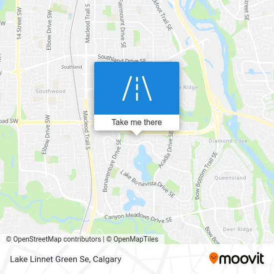 Lake Linnet Green Se map