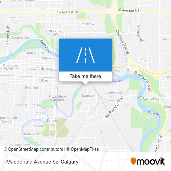 Macdonald Avenue Se plan