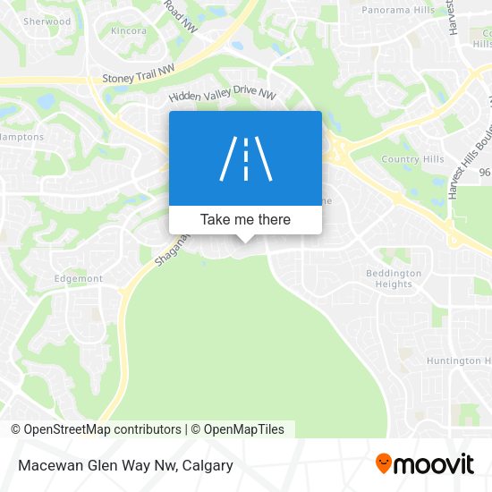 Macewan Glen Way Nw plan