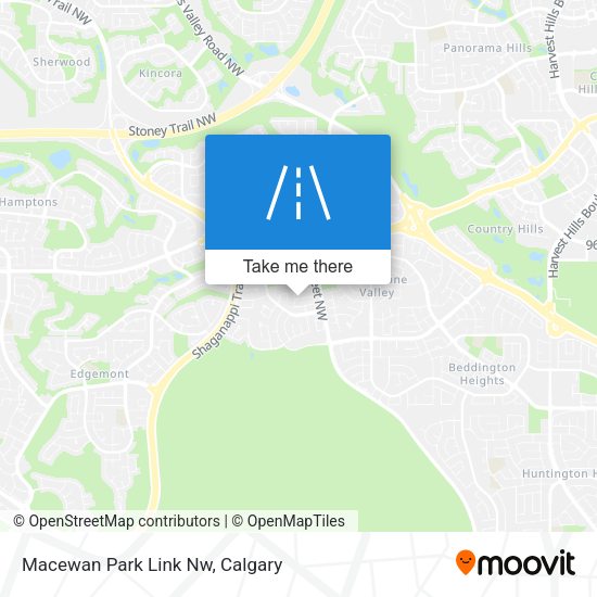 Macewan Park Link Nw plan
