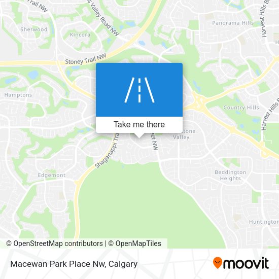 Macewan Park Place Nw plan