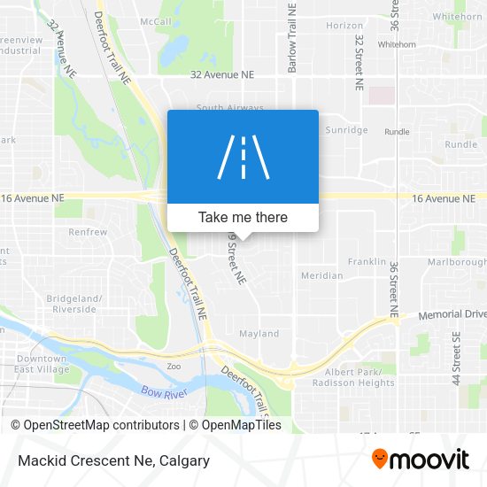 Mackid Crescent Ne plan