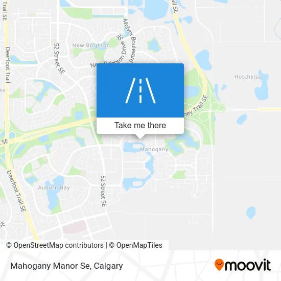 Mahogany Manor Se map