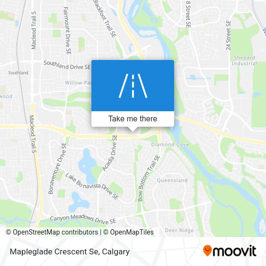 Mapleglade Crescent Se plan