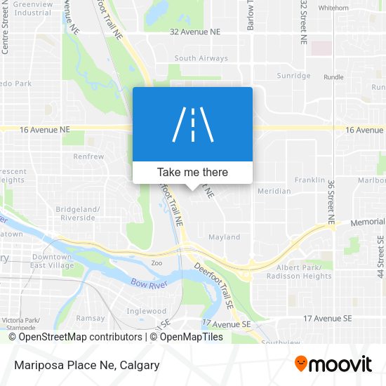 Mariposa Place Ne plan