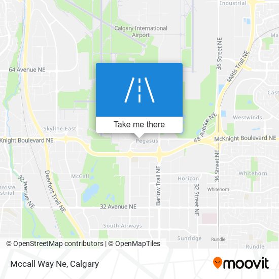 Mccall Way Ne map