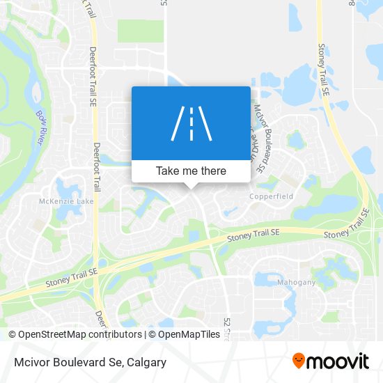 Mcivor Boulevard Se plan