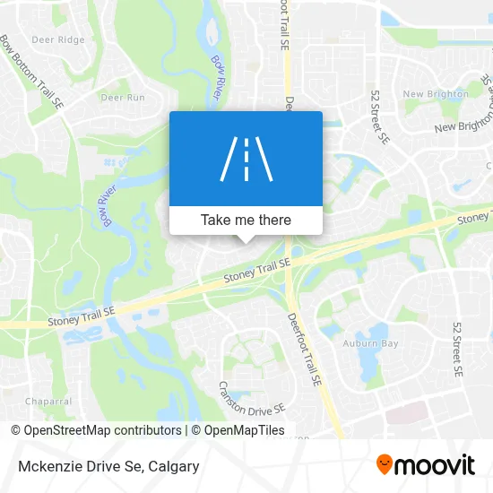 Mckenzie Drive Se map