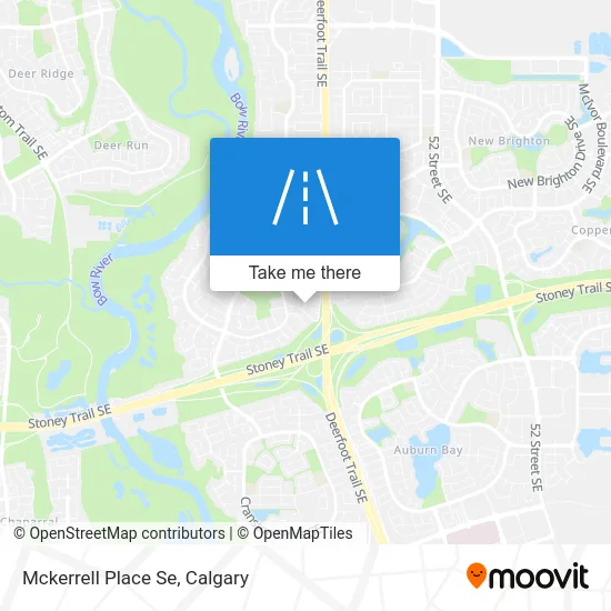 Mckerrell Place Se map