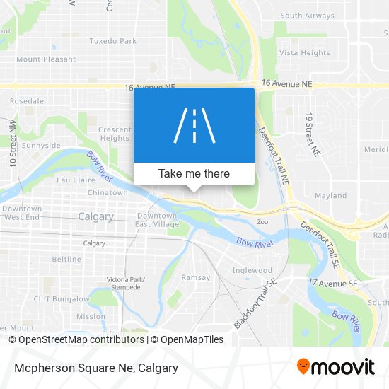 Mcpherson Square Ne map