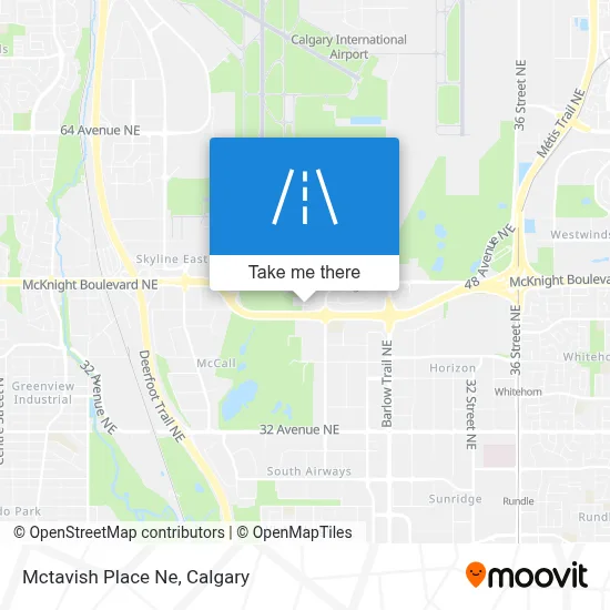 Mctavish Place Ne map