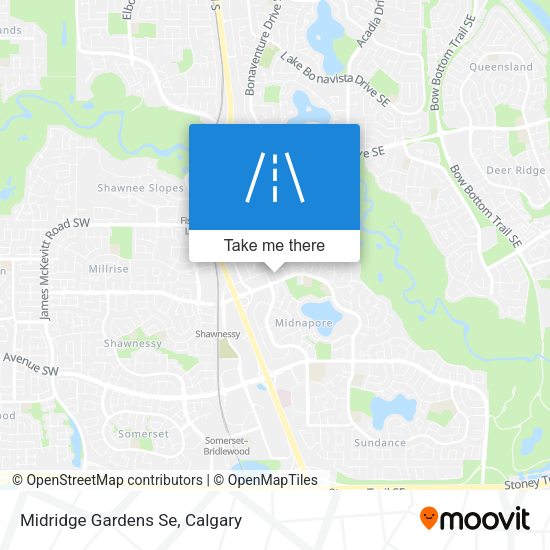 Midridge Gardens Se plan