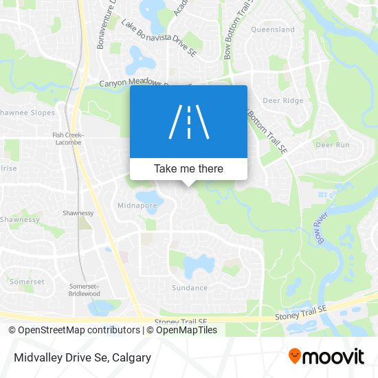 Midvalley Drive Se map