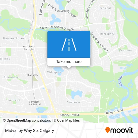 Midvalley Way Se map
