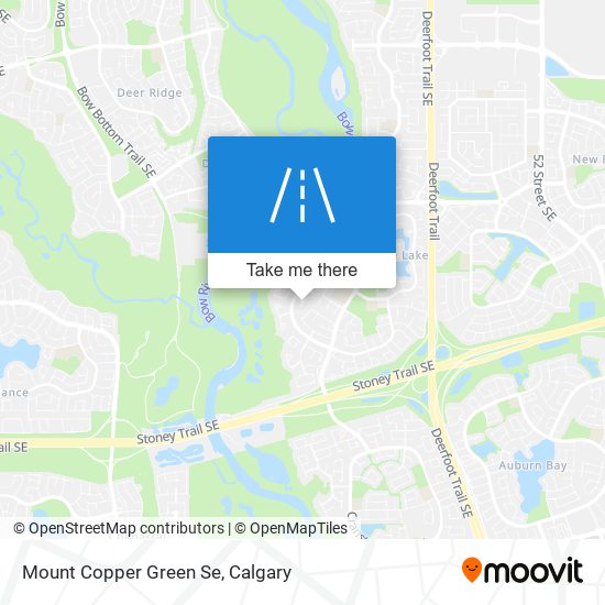 Mount Copper Green Se map