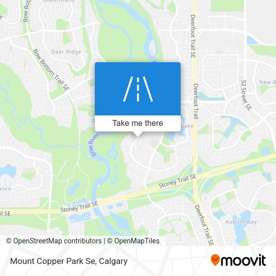 Mount Copper Park Se map