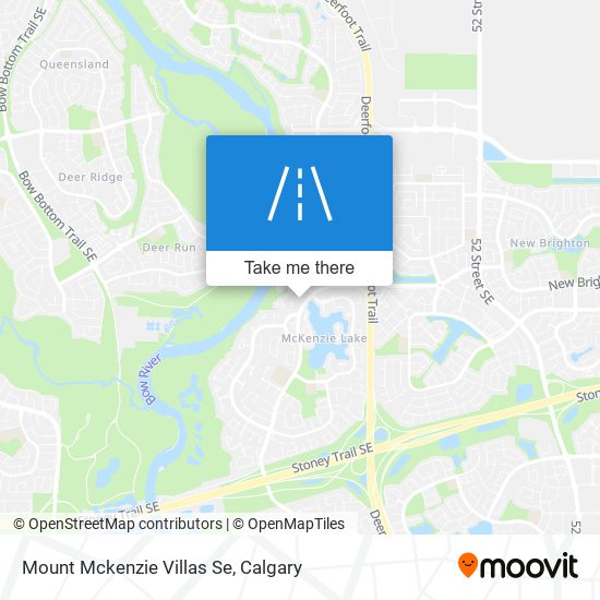 Mount Mckenzie Villas Se map