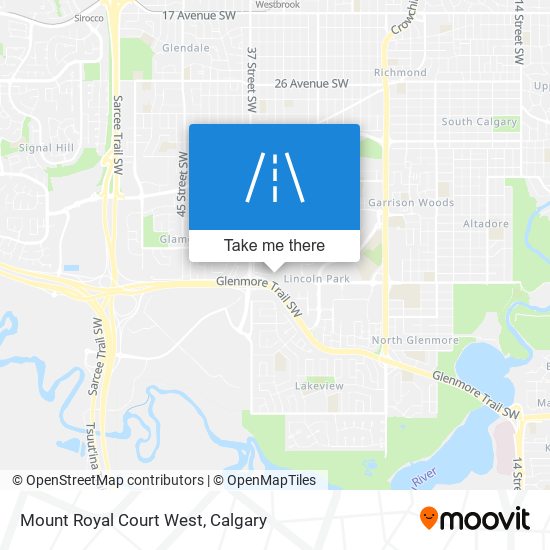 Mount Royal Court West plan