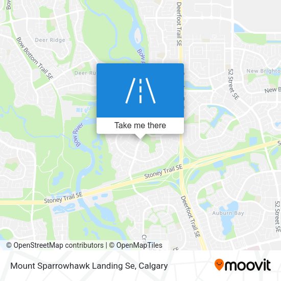 Mount Sparrowhawk Landing Se plan