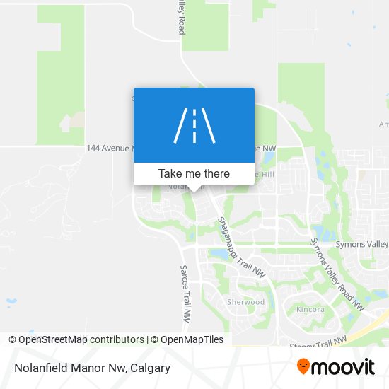 Nolanfield Manor Nw map