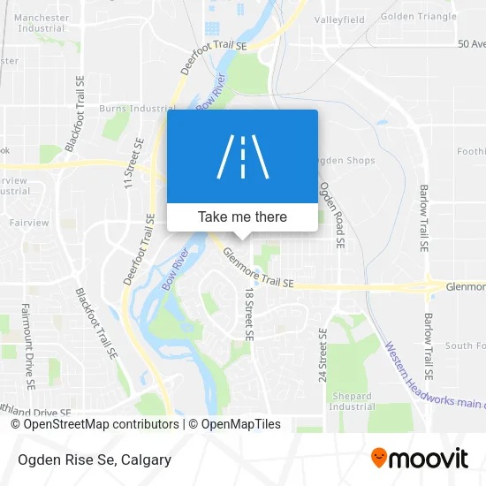 Ogden Rise Se map