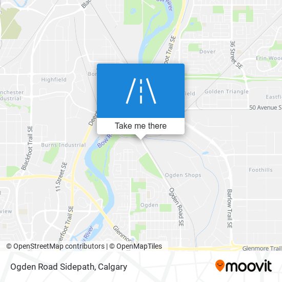 Ogden Road Sidepath plan