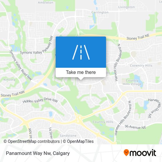 Panamount Way Nw plan