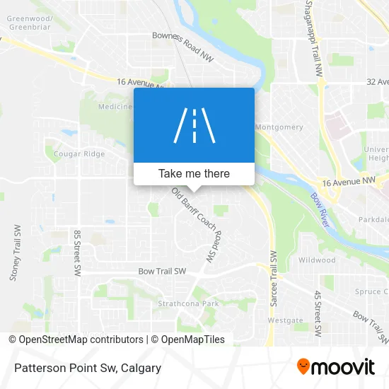 Patterson Point Sw map
