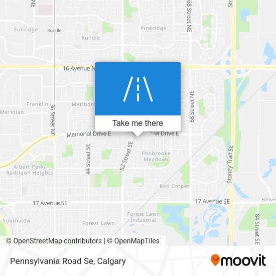Pennsylvania Road Se plan