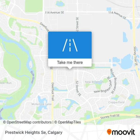 Prestwick Heights Se map