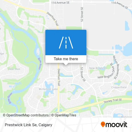 Prestwick Link Se map