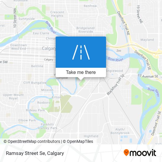 Ramsay Street Se map