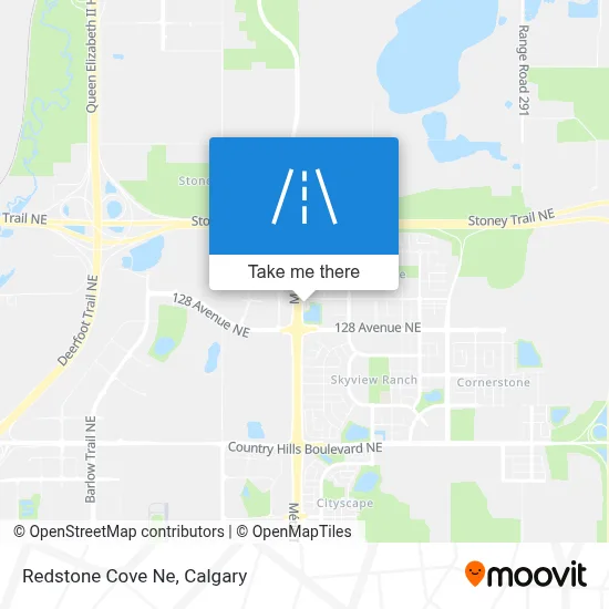 Redstone Cove Ne map