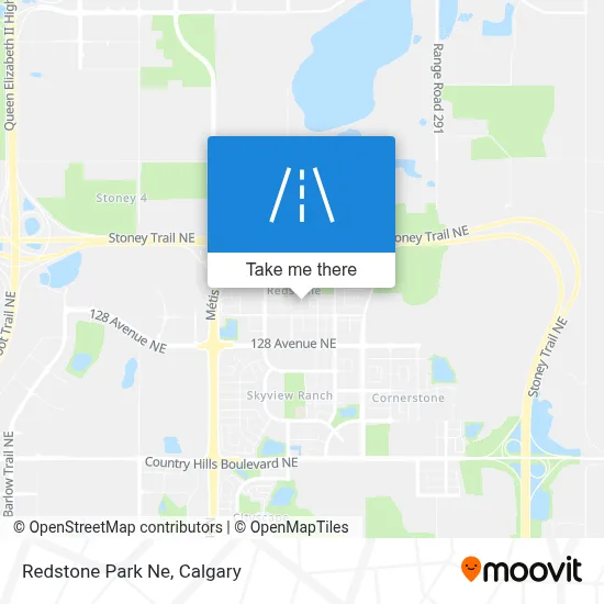 Redstone Park Ne map