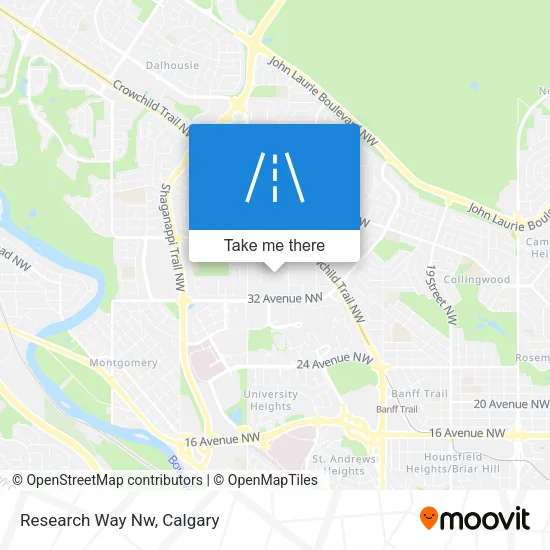 Research Way Nw map