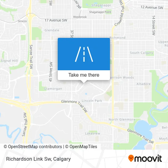 Richardson Link Sw map