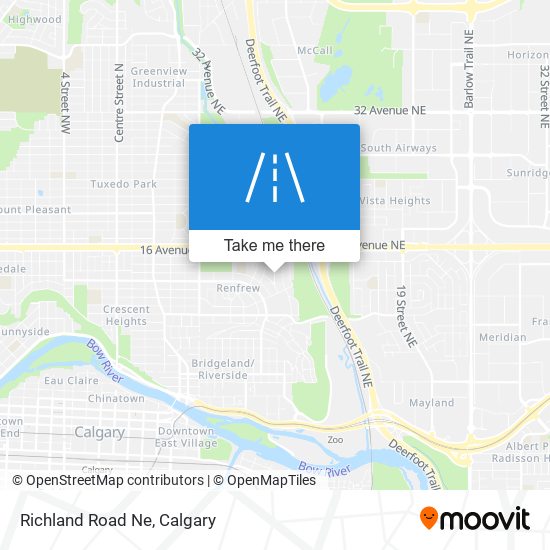 Richland Road Ne plan