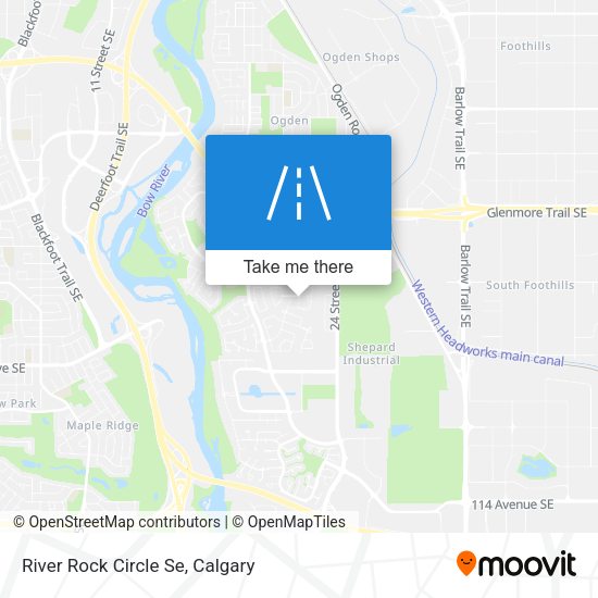 River Rock Circle Se plan