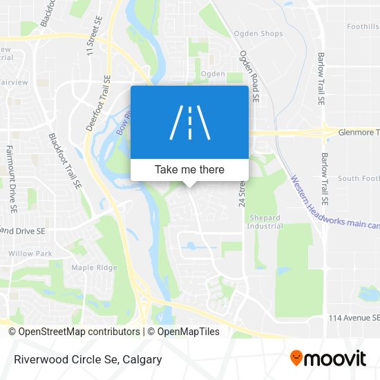 Riverwood Circle Se map