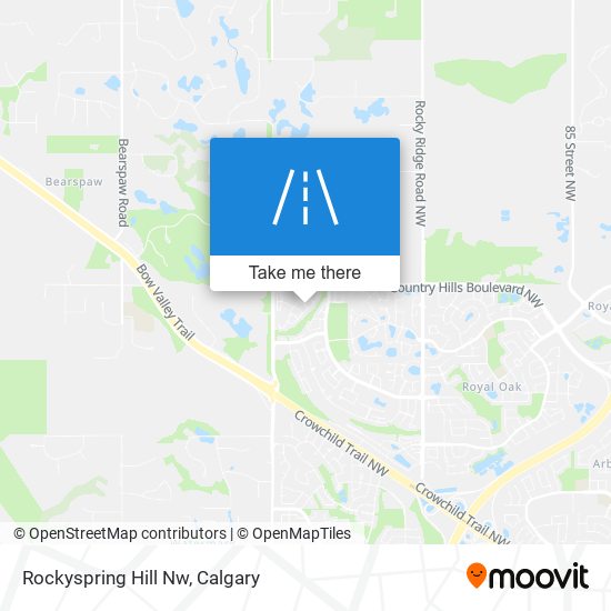 Rockyspring Hill Nw map