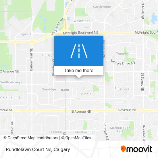 Rundlelawn Court Ne map