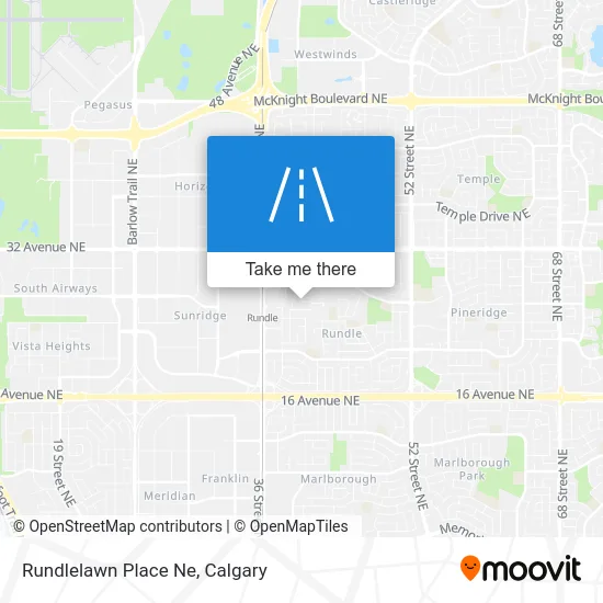 Rundlelawn Place Ne map