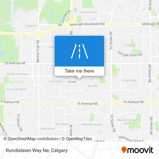 Rundlelawn Way Ne map