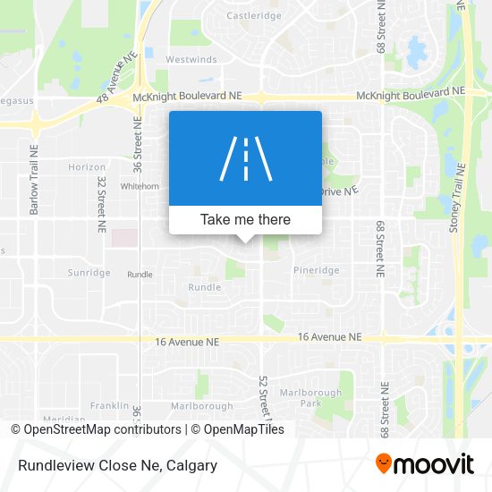 Rundleview Close Ne map